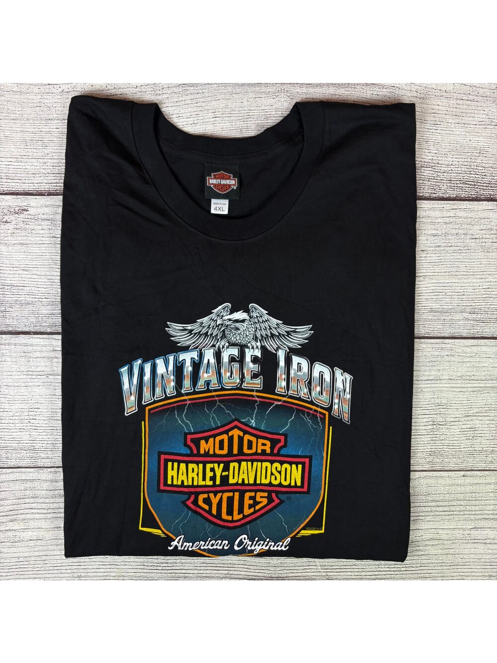 2023 Harley Davidson Motorcycles Vintage Iron Graphic T-shirt